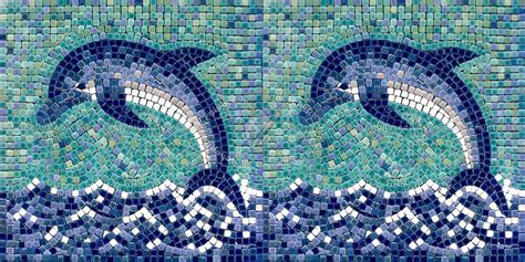 Decorative glass mosaico pool tiles texture seamless 15703