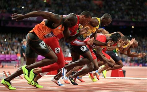 Usain Bolt strikes again at London 2012