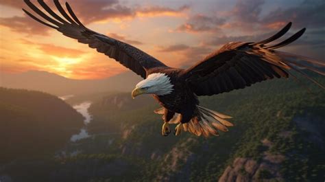 Premium AI Image | eagle HD 8K wallpaper Stock Photographic Image