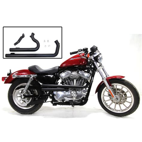 Vance & Hines Mini Grenades 2-Into-2 Exhaust for 2004-2020 Harley ...