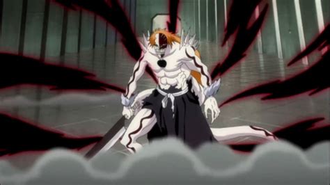 ICHIGO TRANSFORMS INTO FULL HOLLOW FORM - YouTube