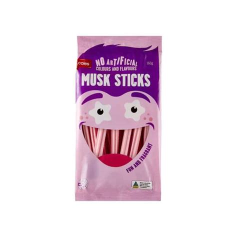 Buy Musk Sticks 160g Online | Worldwide Delivery | Australian Food Shop