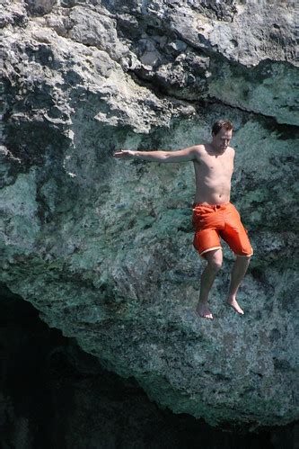 Jumping in Jamaica | The Caves....about a 20' jump. | Beadmobile | Flickr