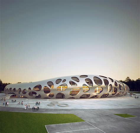 Borisov Football Stadium / OFIS Architects | ArchDaily