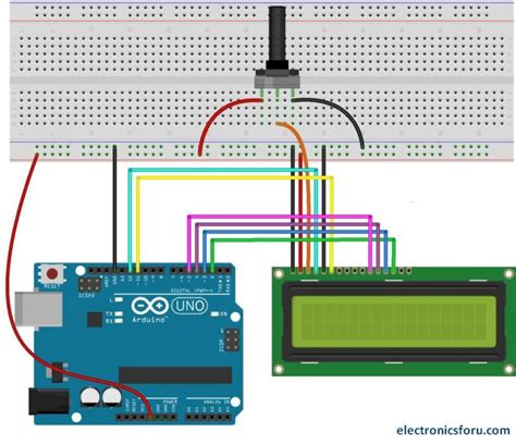 16x2 LCD Pinout Diagram | Interfacing 16x2 LCD with Arduino