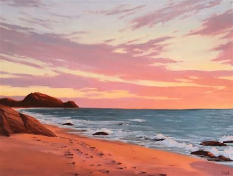 Todos Santos Beach Sunset Art | Terry Sauve Fine Art