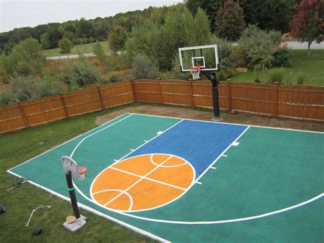 35 Terrific Backyard Basketball Court Dimensions Measurements - Home ...