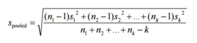 Pooled Standard Deviation: How Do You Calculate It? - isixsigma.com