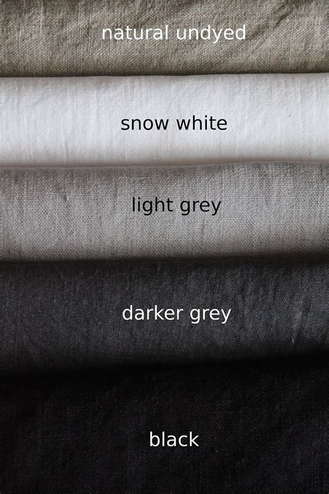 What Color Is Natural Flax Fabric | Natural Linen Color | LINENSPACE