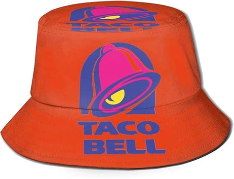 Taco-Bell Unisex Print Bucket Hat Fisherman Cap Sun UV Protection for ...