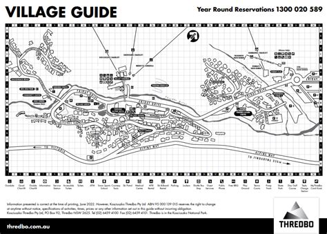 Thredbo Trail & Resort Maps | Project Powder