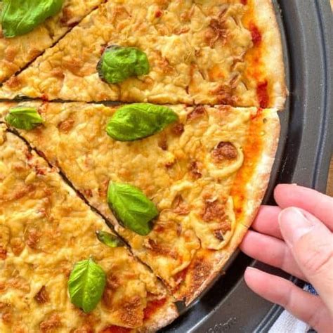 Vegan Cheese Pizza This Healthy Kitchen