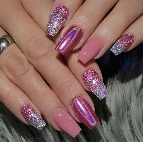 Pin by ‎deииα on Uñas :) | Stylish nails, Glitter nails, Gel nails