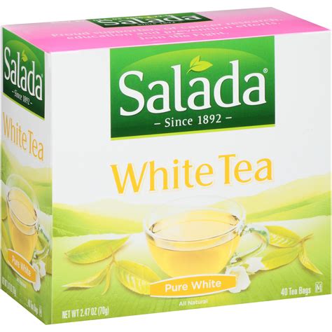 Salada 100% Pure White Tea 40 Tea Bags - Walmart.com - Walmart.com