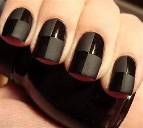 40 Classy Black Nail Art Designs for Hot Women