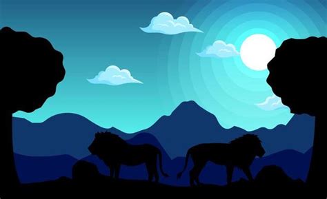 Mountain Lion Silhouette Vector Art, Icons, and Graphics for Free Download