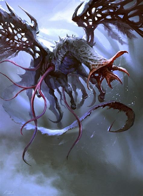 Wretched Gryff MtG Art from Eldritch Moon Set by Darek Zabrocki - Art ...