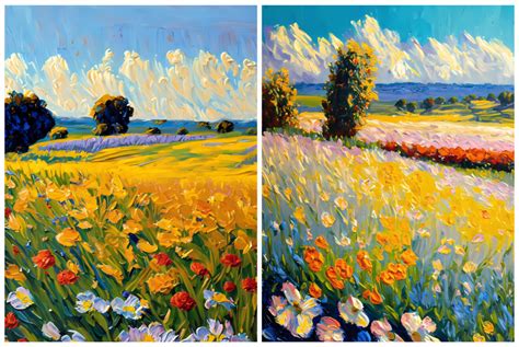 ArtStation - Vincent Van Gogh Field Painting 8 Images | Artworks