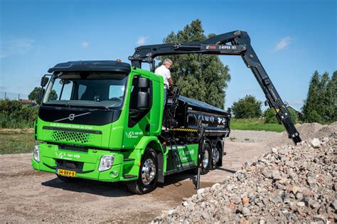 Volvo FE Electric voor infraprojecten in Amsterdam