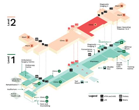 Princess Alexandra Hospital Zone Map