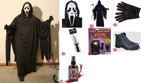 Dress like Ghostface from Scream Costume for Halloween 2018