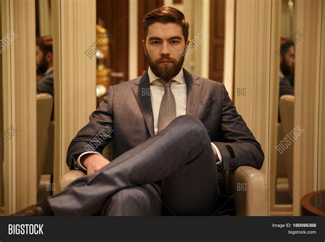 Serious Man Suit Image & Photo (Free Trial) | Bigstock