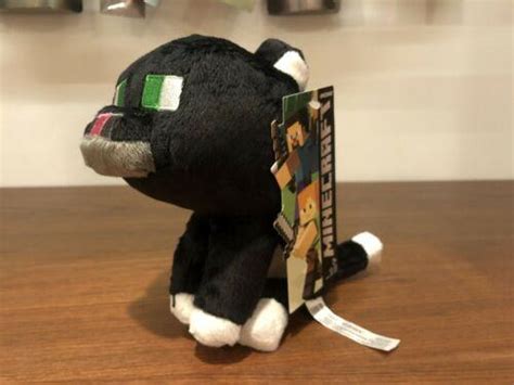 JINX Minecraft Tuxedo Cat Plush Stuffed Toy Black/White Mojang 8" New ...