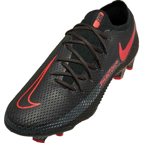 Nike Phantom GT Pro FG - Black x Chile Red Pack - SoccerPro