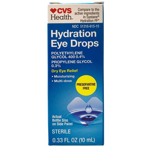 Customer Reviews: CVS Health Hydration Eye Drops, 0.33 FL OZ - CVS Pharmacy