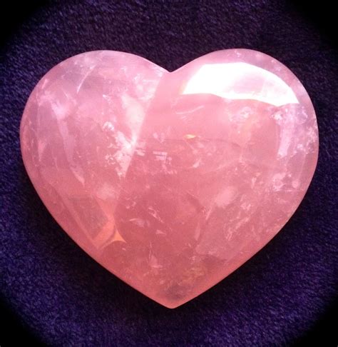 Madagascar Rose Quartz Heart | Rose quartz heart, Crystals and ...