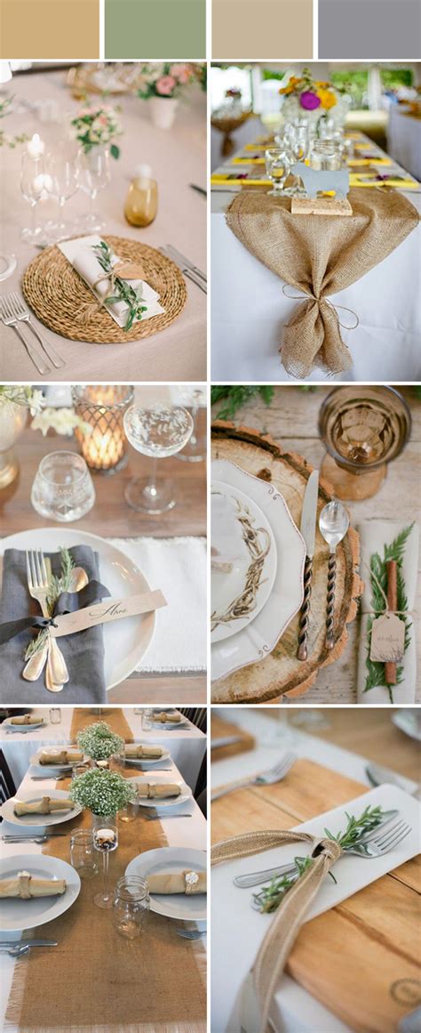 Wedding Table Setting Decoration Ideas for Reception ...