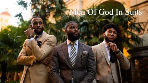 MEN OF GOD IN SUITS | Black Men's Fashion 2020 - YouTube