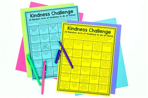 Classroom Kindness Challenge - Stellar Teaching Co.