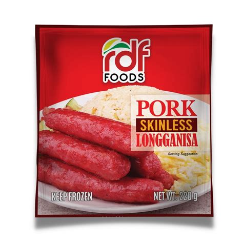 Rapsarap Skinless Pork Longganisa 220g - SariSari Marketplace