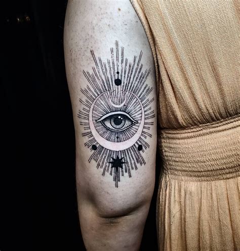 @thomasetattoos | Evil eye tattoo, Woodcut tattoo, Tattoos