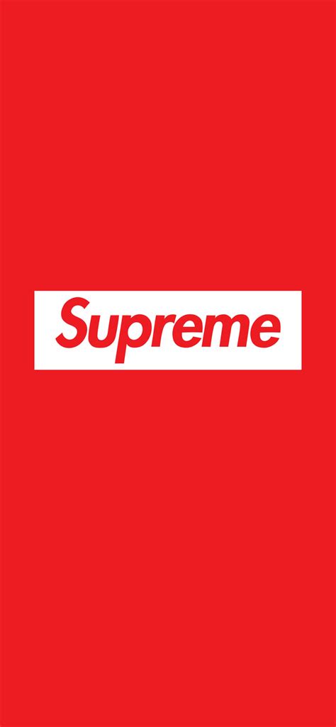 Supreme Logo Red Wallpaper - Supreme Wallpaper iPhone Free