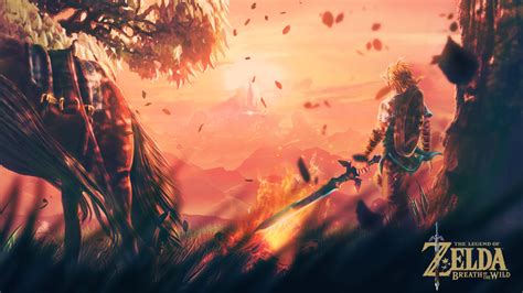 ArtStation - A pause before the battle - The legend of zelda: breath of ...