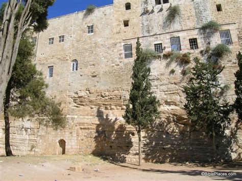 Remains of Antonia Fortress - BiblePlaces.com