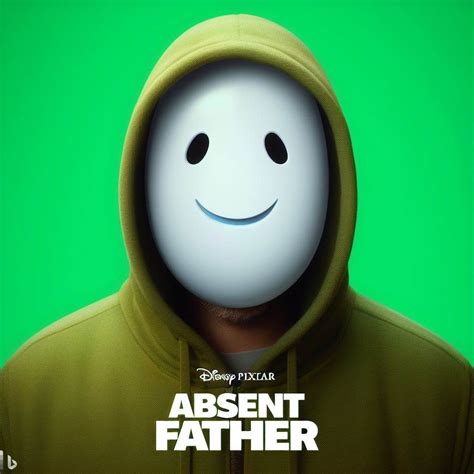 Disney Pixar’s “Absent Father” poster | Offensive AI Pixar | Know Your Meme