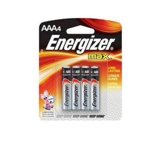 Energizer AAA 4 Pack Batteries | Sportsmans Warehouse