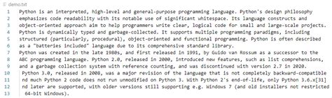 Program to count number of lines in the text file using Python - Go Coding