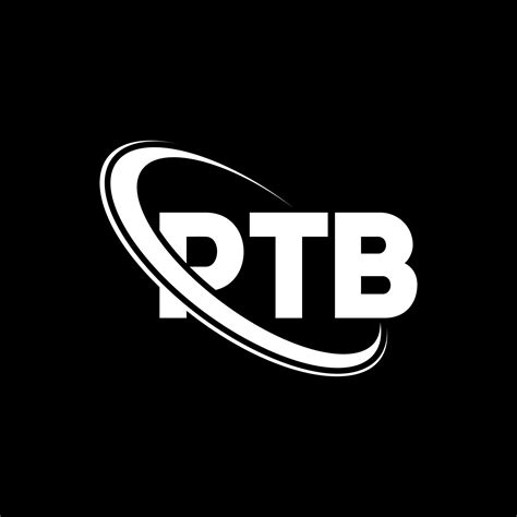 logotipo de ptb. carta ptb. diseño de logotipo de letra ptb. logotipo ...