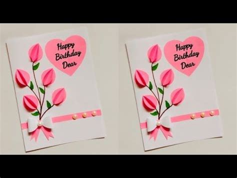 Descobrir 81+ imagem happy birthday card handmade - br.thptnganamst.edu.vn