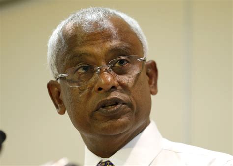 The Latest: Maldives' president concedes election loss