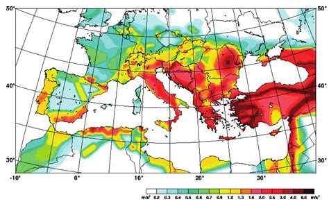 Seismic zonation map of Europe [1] | Download Scientific Diagram