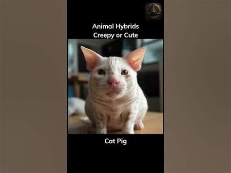 Animal Hybrids - Cat Pig - YouTube