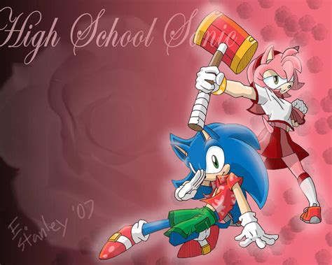 'High School Sonic' pic by EvanStanley on DeviantArt