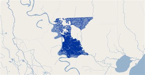 East Baton Rouge Parish, Louisiana Zoning | Koordinates