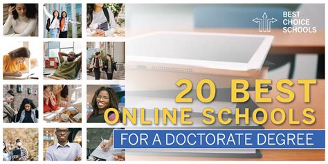 20 Best Online Schools for Doctorate Degrees - Best Choice Schools