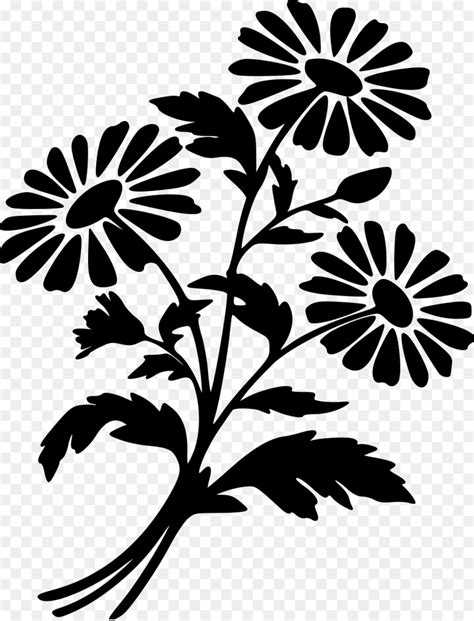 Free Flower Silhouette Vector, Download Free Flower Silhouette Vector ...